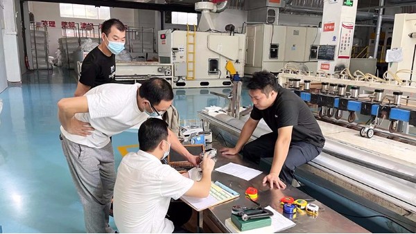 針刺棉廠家-測量工具定期校正